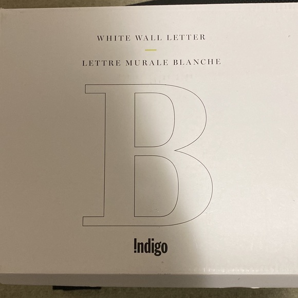 White letter B used once. Kept in box since. - Picture 2 of 3